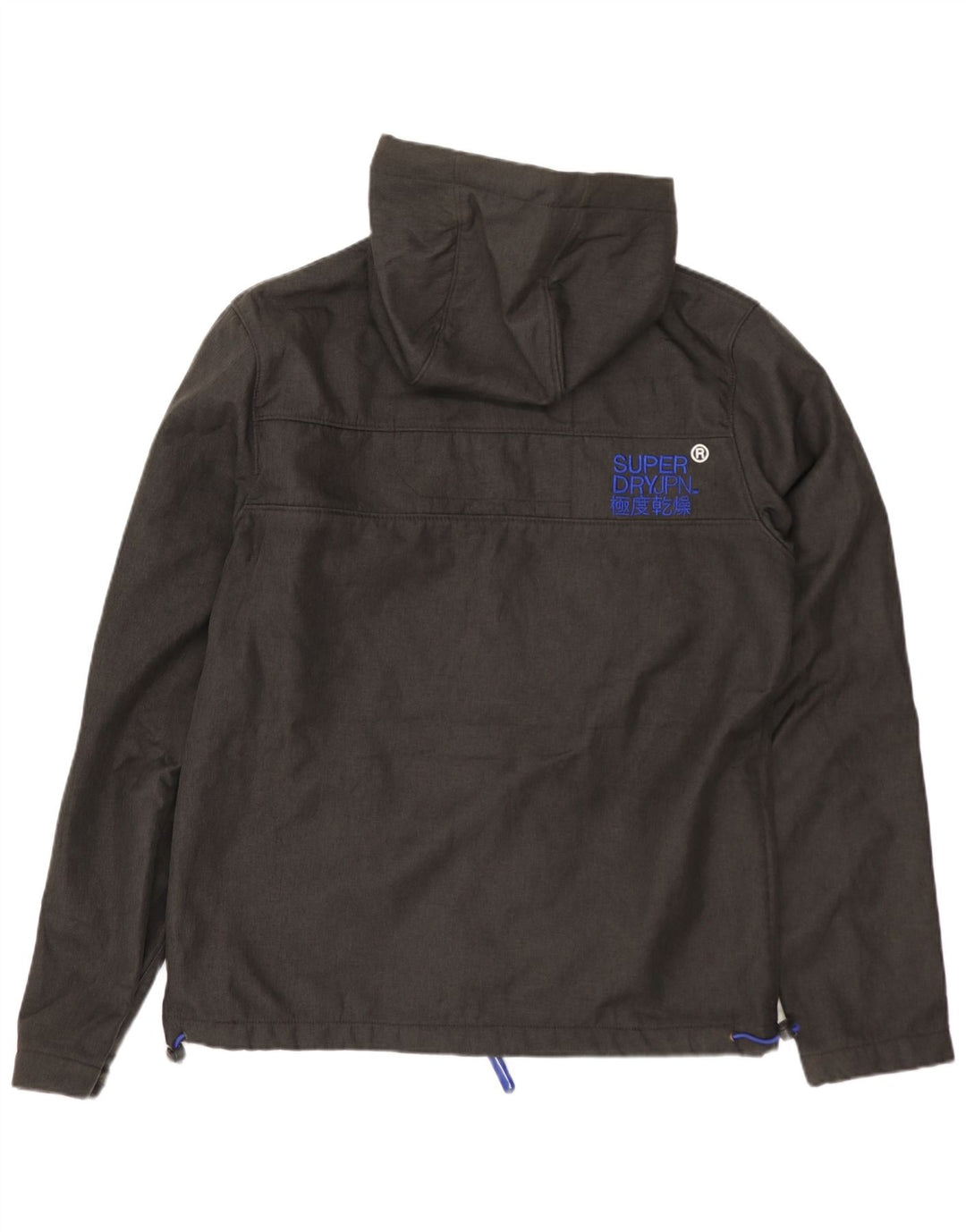 SUPERDRY Veste coupe-vent à capuche The Windtrekker pour homme UK 38 Gris moyen