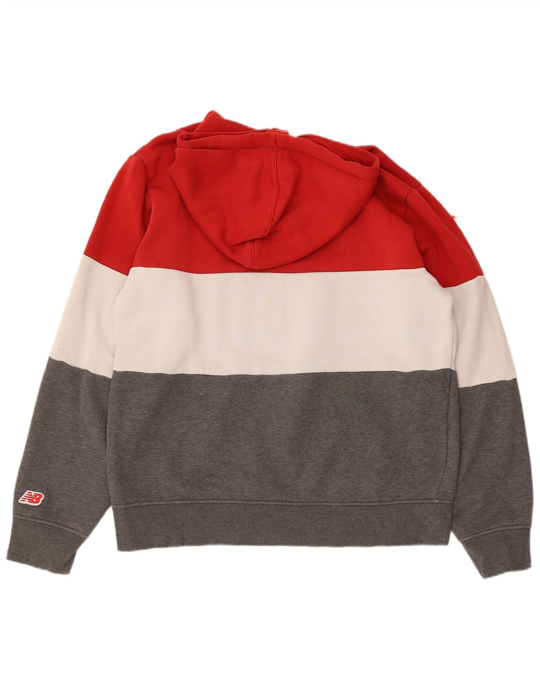 NEW BALANCE Pull à capuche graphique pour homme Large Multicolore Colourblock