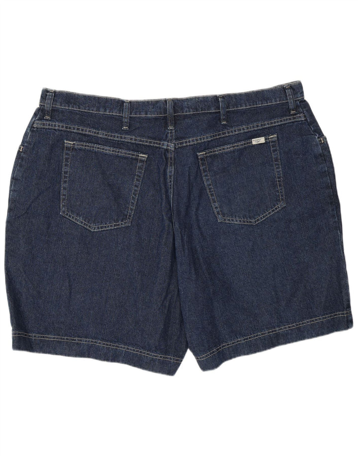 Lee Short en jean Riders pour femme US 24 4XL W46 Bleu marine en coton