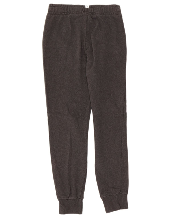 Puma Girls Tracksuit Trousers Joggers 11-12 Years Grey Cotton