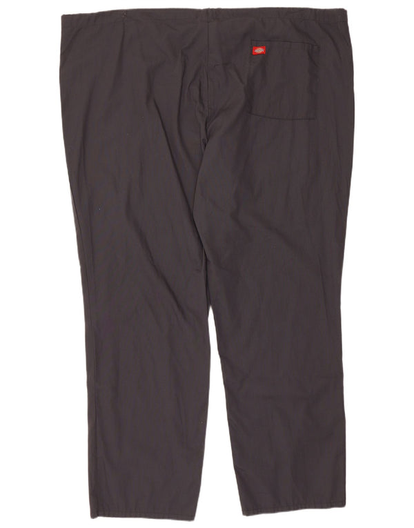 Dickies Pantalon décontracté droit pour homme 2XL W50 L30 Gris Polyester
