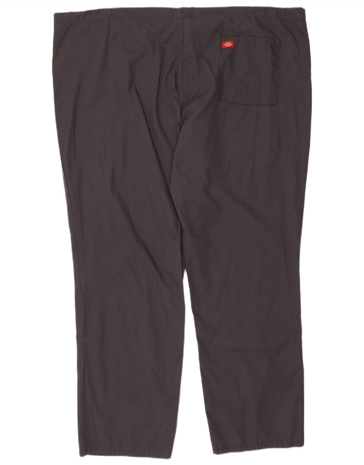 Dickies Pantalon décontracté droit pour homme 2XL W50 L30 Gris Polyester