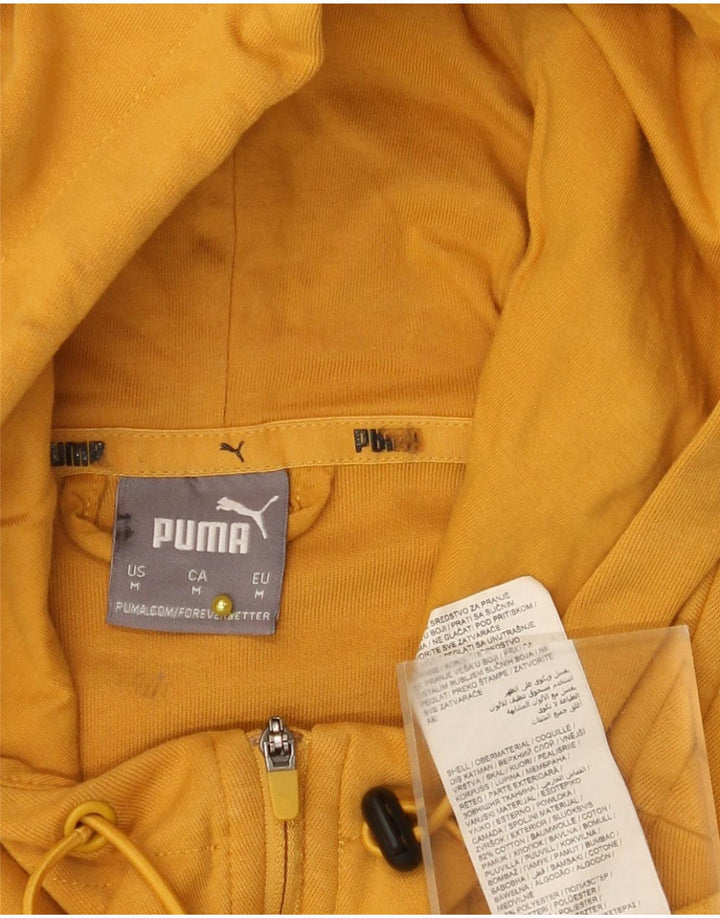 Puma Sweat à Capuche Homme Jaune Moyen Coton