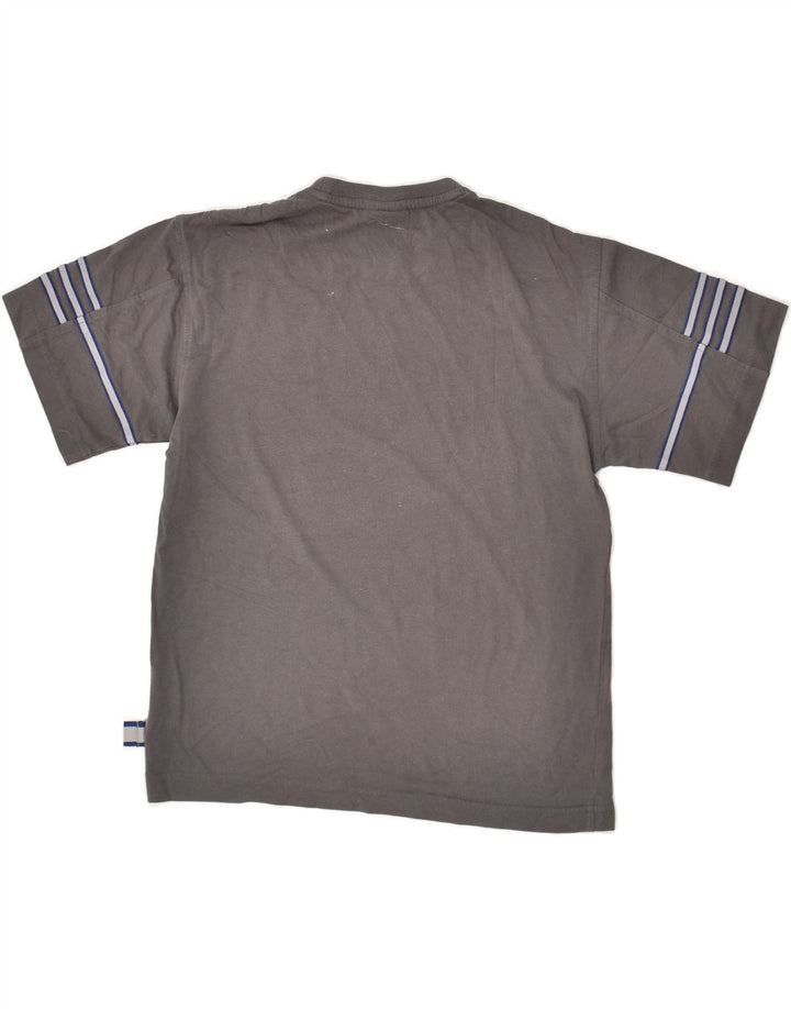 ADIDAS Boys T-Shirt Top 9-10 Years Grey Cotton | Vintage Adidas | Thrift | Second-Hand Adidas | Used Clothing | Messina Hembry 