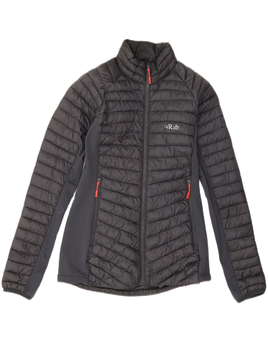 Rab Veste matelassée surdimensionnée pour femme UK 10 Small Gris Polyamide