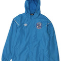 UMBRO Veste de survêtement à capuche pour garçon 13-14 ans XL Bleu Polyester