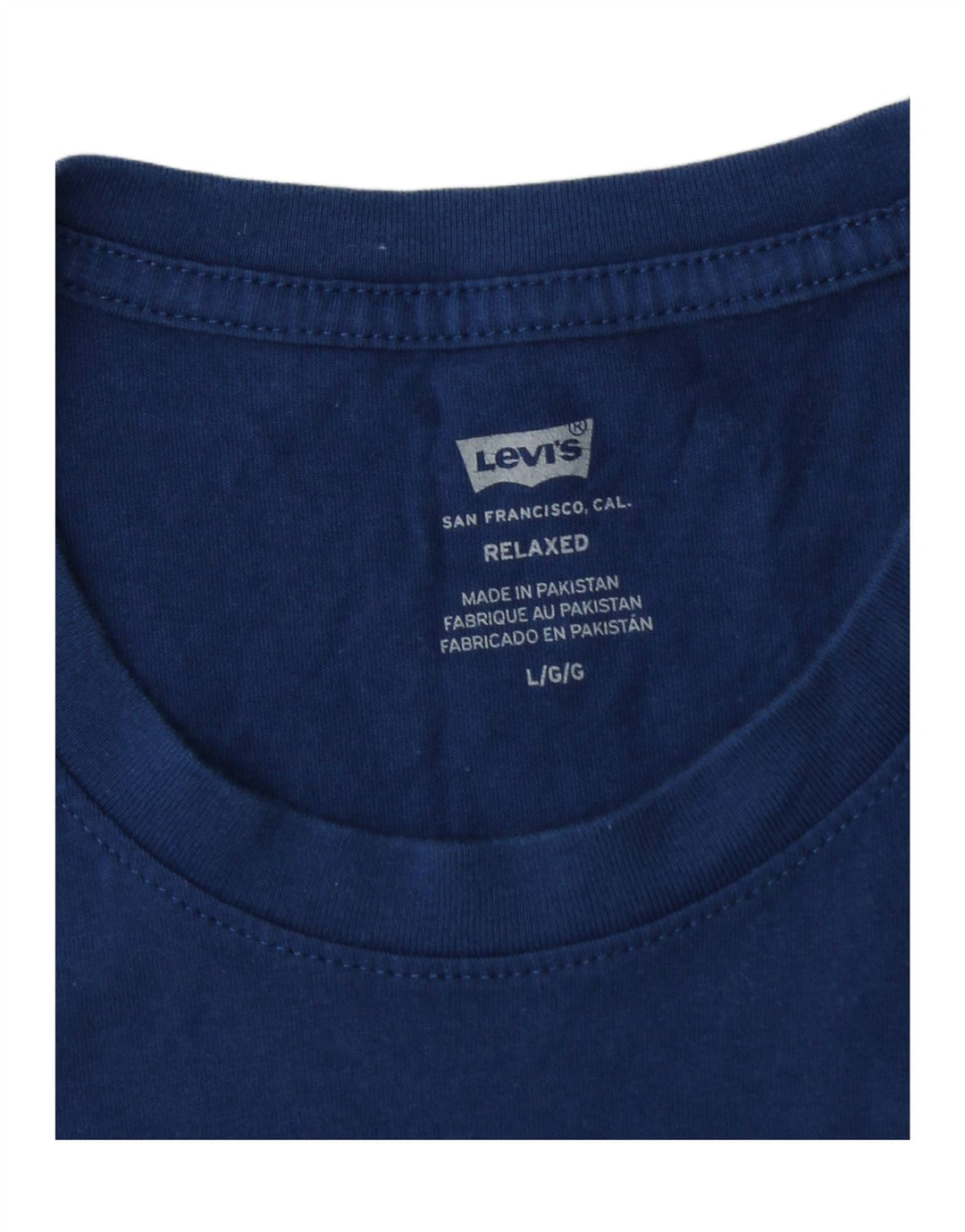 LEVI'S T-shirt décontracté graphique pour homme, grand, bleu marine