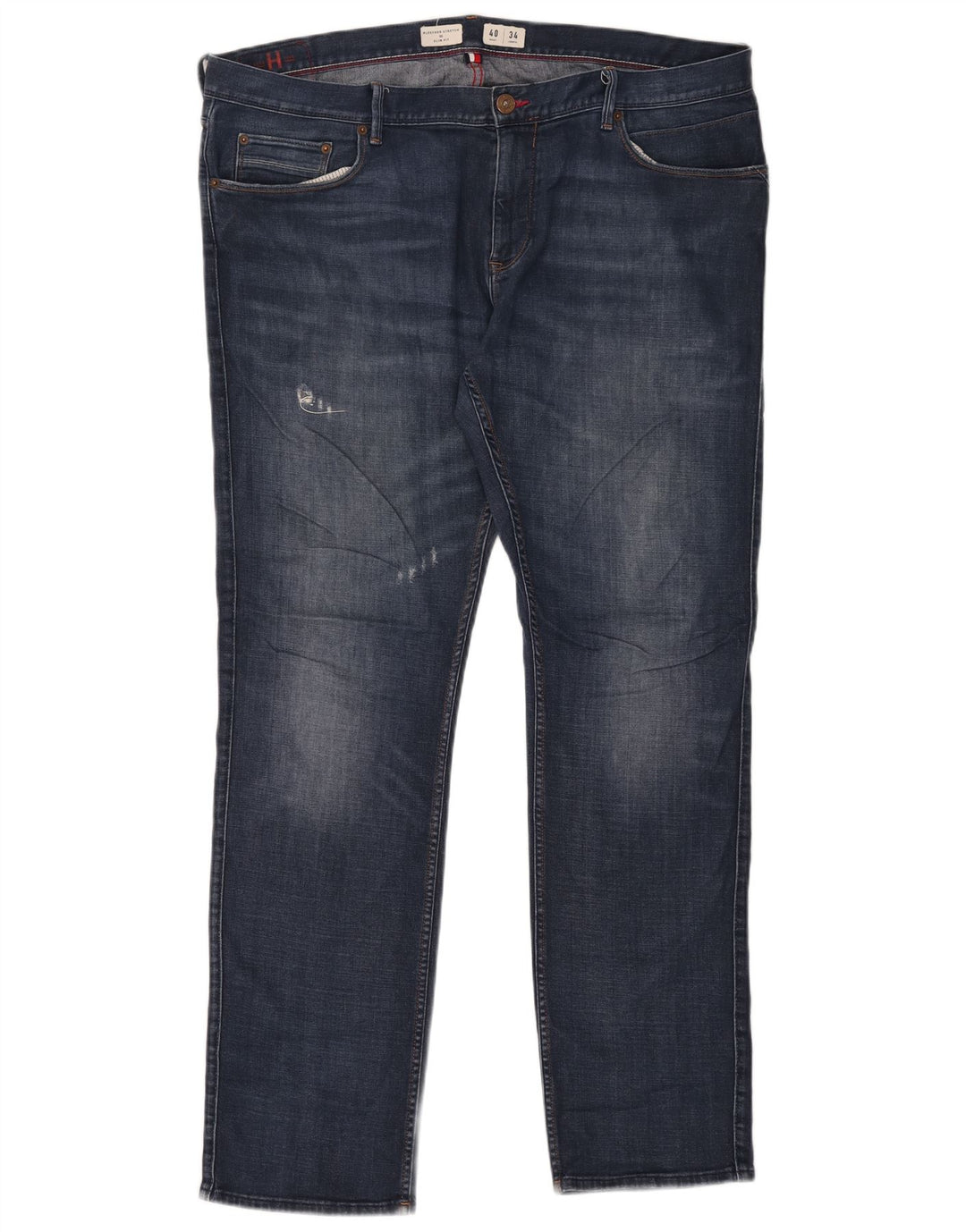 Tommy Hilfiger Jean Slim Bleecker Homme W40 L34 Bleu Coton