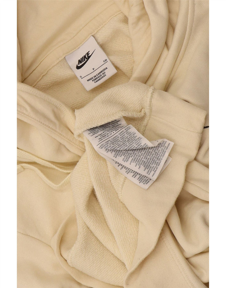 Nike Pull à capuche pour homme Petit coton beige