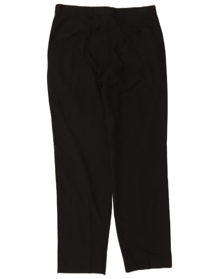 Marks & Spencer Pantalon Chino Fuselé Homme W34 L33 Noir Polyester
