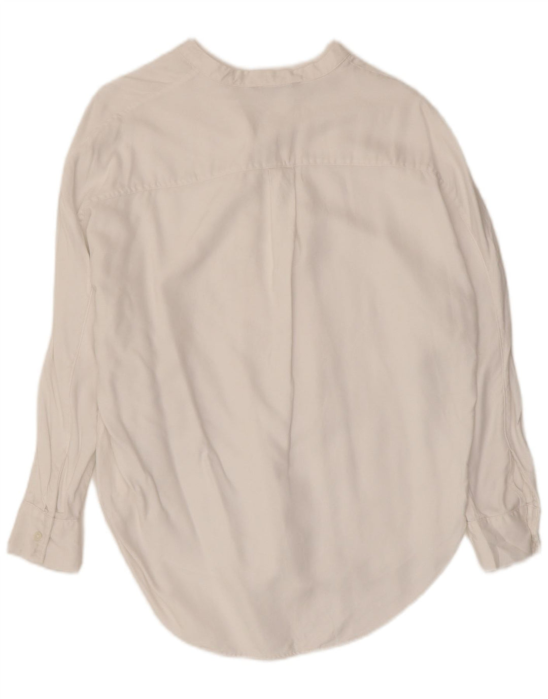 BANANA REPUBLIC Petite Chemise Pull Femme UK 14 Blanc Moyen