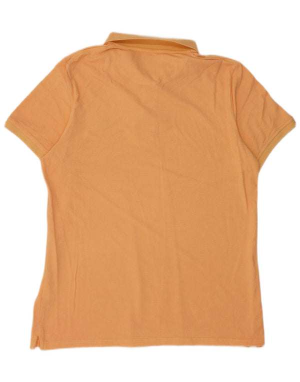 Lyle & Scott Polo à manches courtes pour homme XL Orange Coton