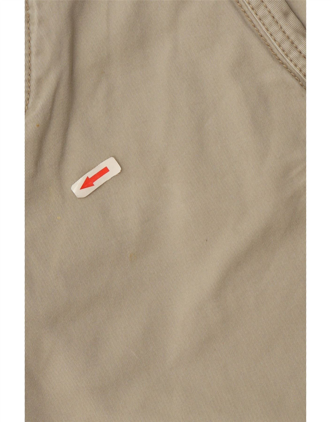 Fat Face Short Chino Homme W28 Coton Kaki Moyen