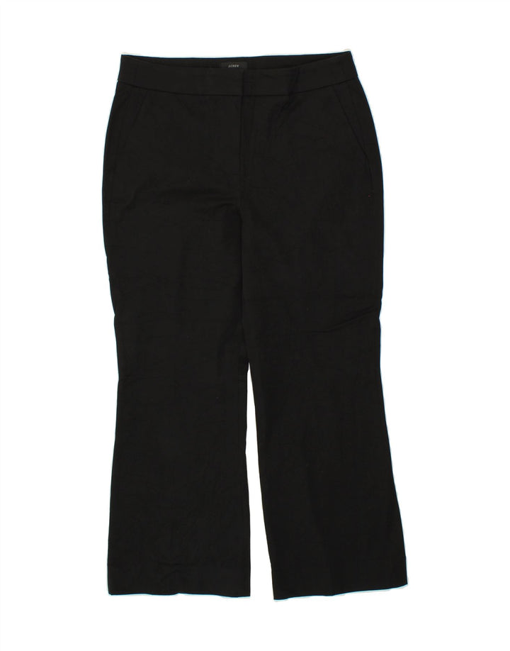 J. CREW Womens Hayden Bootcut Casual Trousers US 8 Medium W32 L25 Black Vintage J. Crew and Second-Hand J. Crew from Messina Hembry 