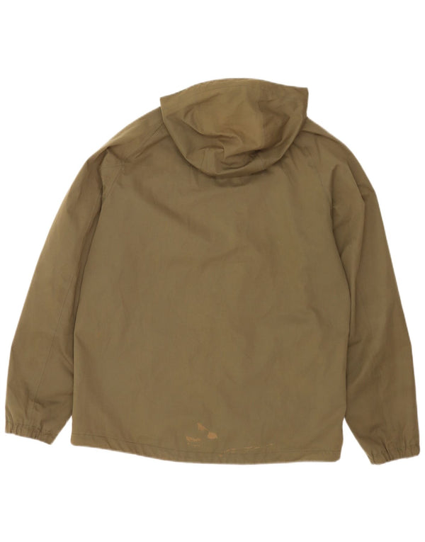Barbour Veste de pluie à capuche pour homme UK 38 Kaki moyen