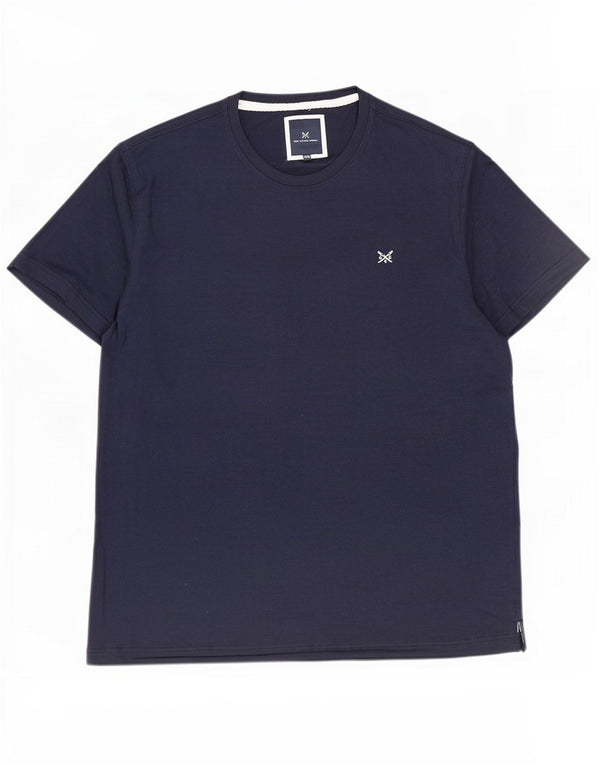 Crew Clothing T-Shirt Homme Top 2XL Bleu Marine Coton
