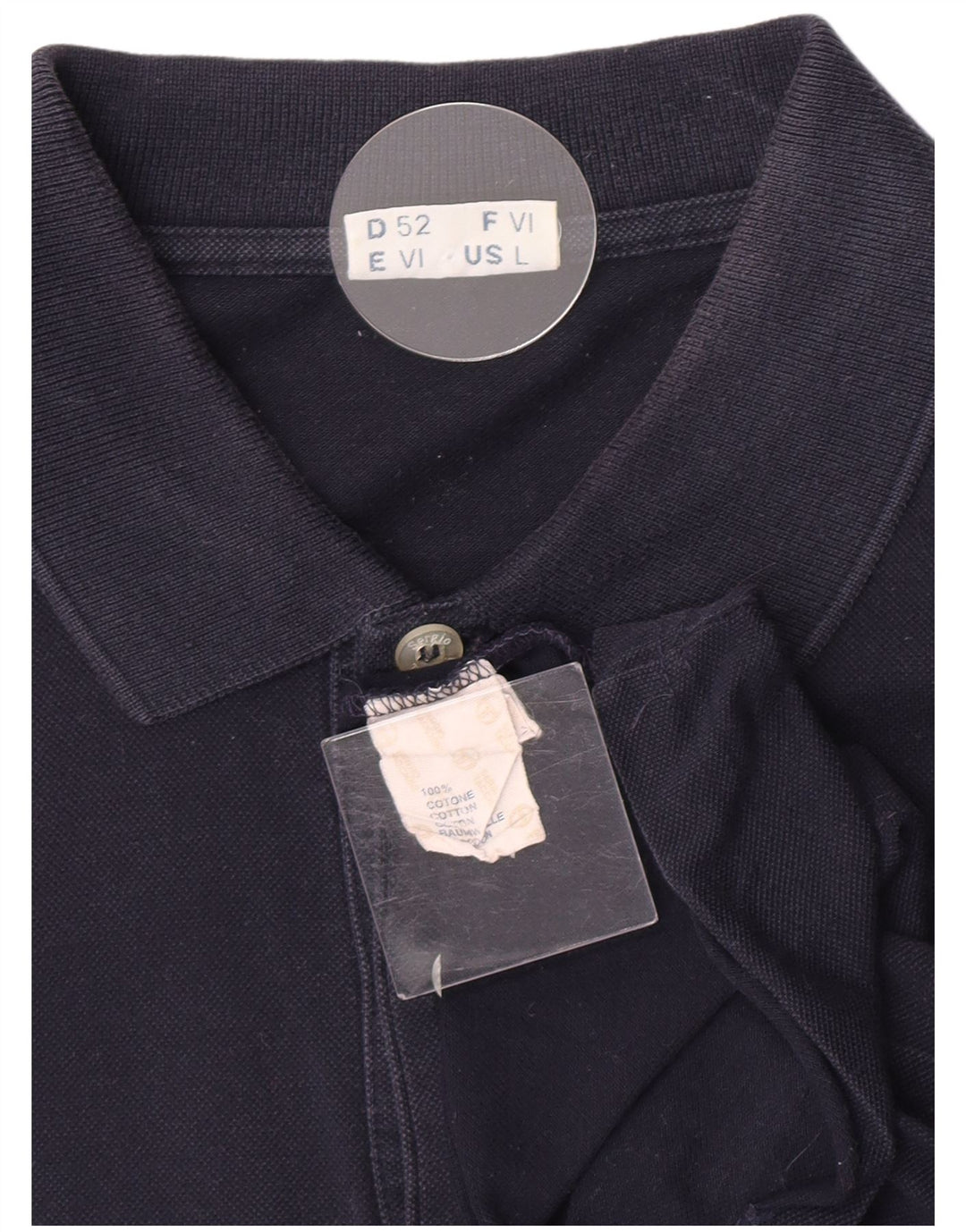 Sergio Tacchini Polo Homme Grand Bleu Marine Coton