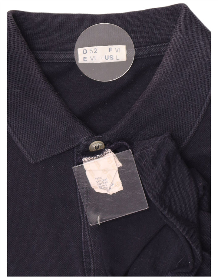 Sergio Tacchini Polo Homme Grand Bleu Marine Coton