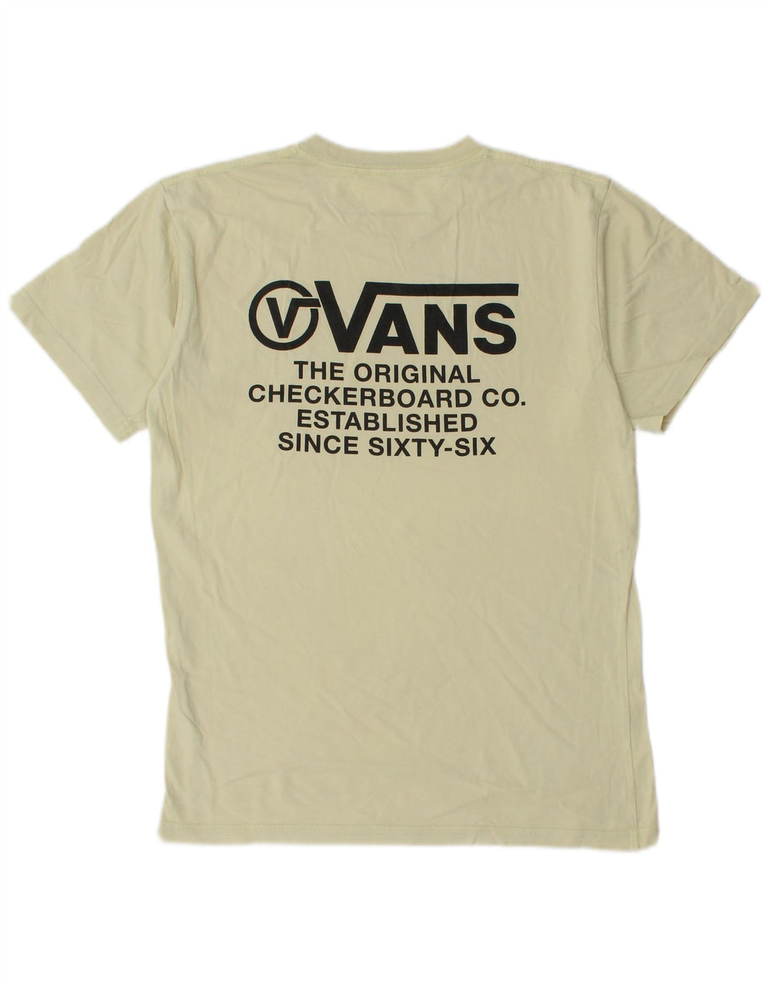 Vans T-shirt graphique coupe classique pour hommes, petit jaune