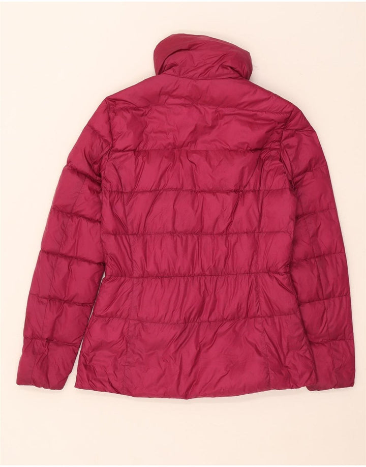 Massimo Dutti Veste matelassée pour femme UK 10 Small Rose Nylon