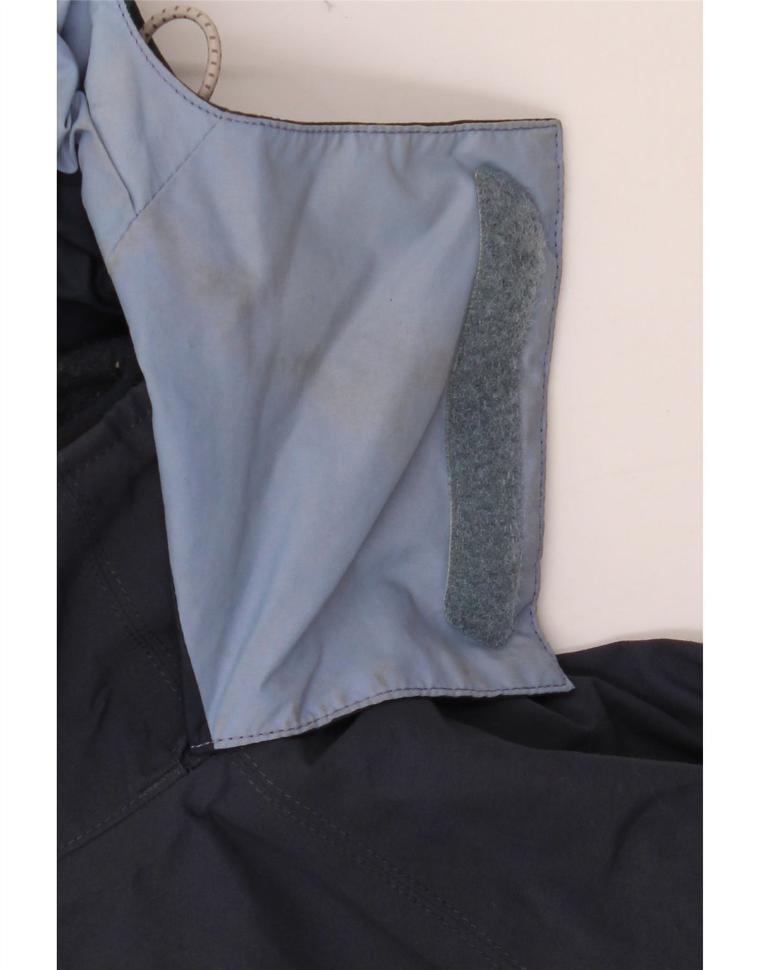 BERGHAUS Veste coupe-vent à capuche surdimensionnée pour femme UK 12 Bleu marine moyen