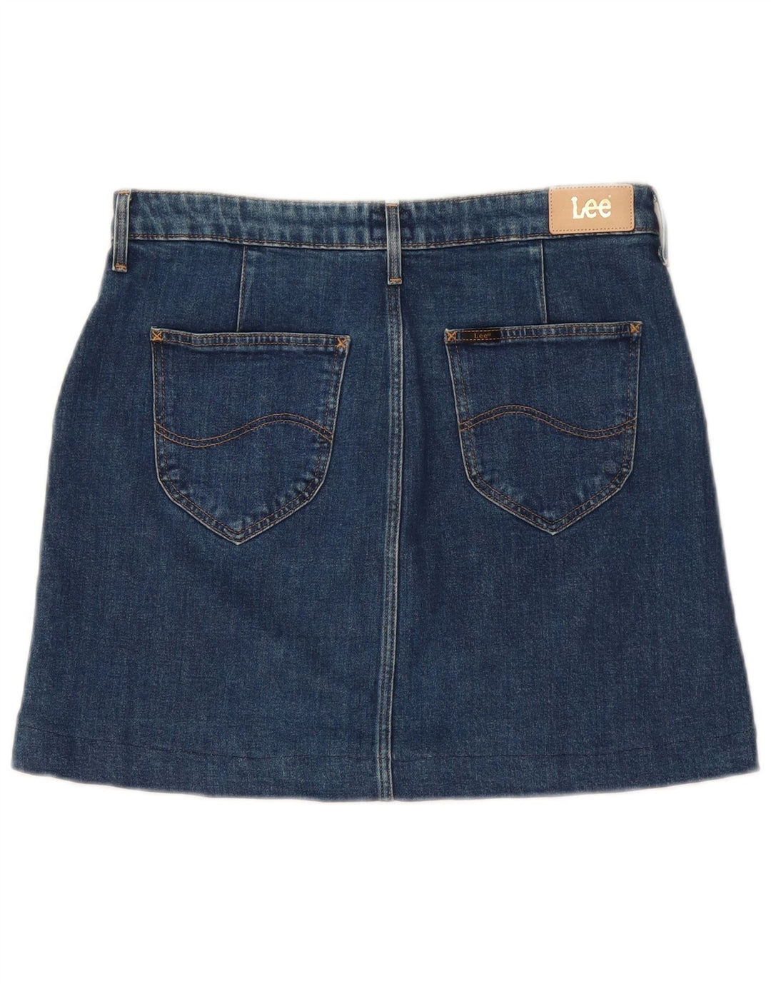 LEE Mini jupe en jean femme W29 coton bleu moyen