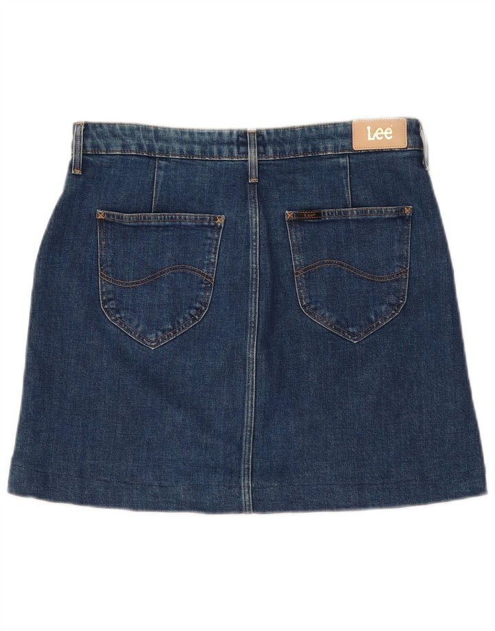 LEE Mini jupe en jean femme W29 coton bleu moyen