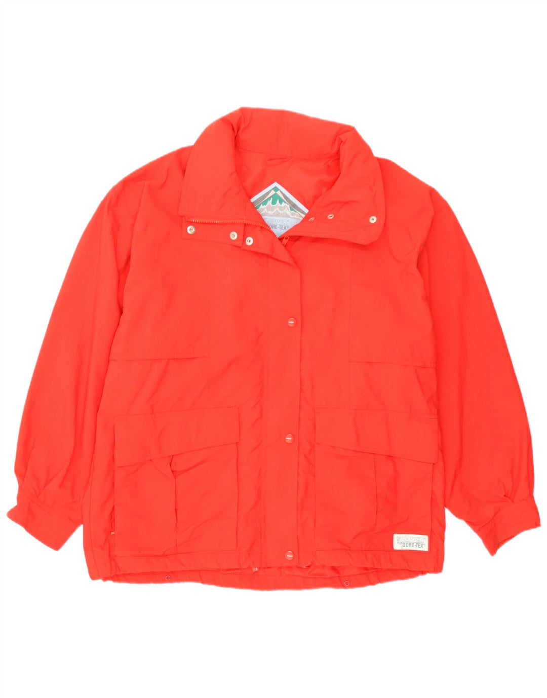 Klepper Veste coupe-vent à capuche Gore-Tex pour femme EU 40 Rouge moyen
