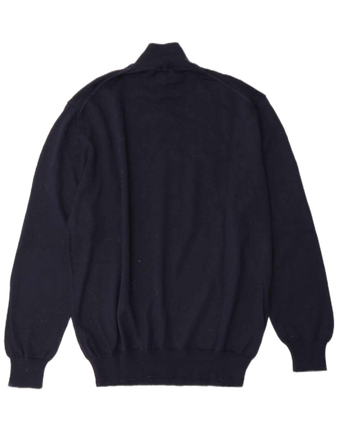 MAGLIERIE Pull Col Roulé Homme XL Bleu Marine Laine