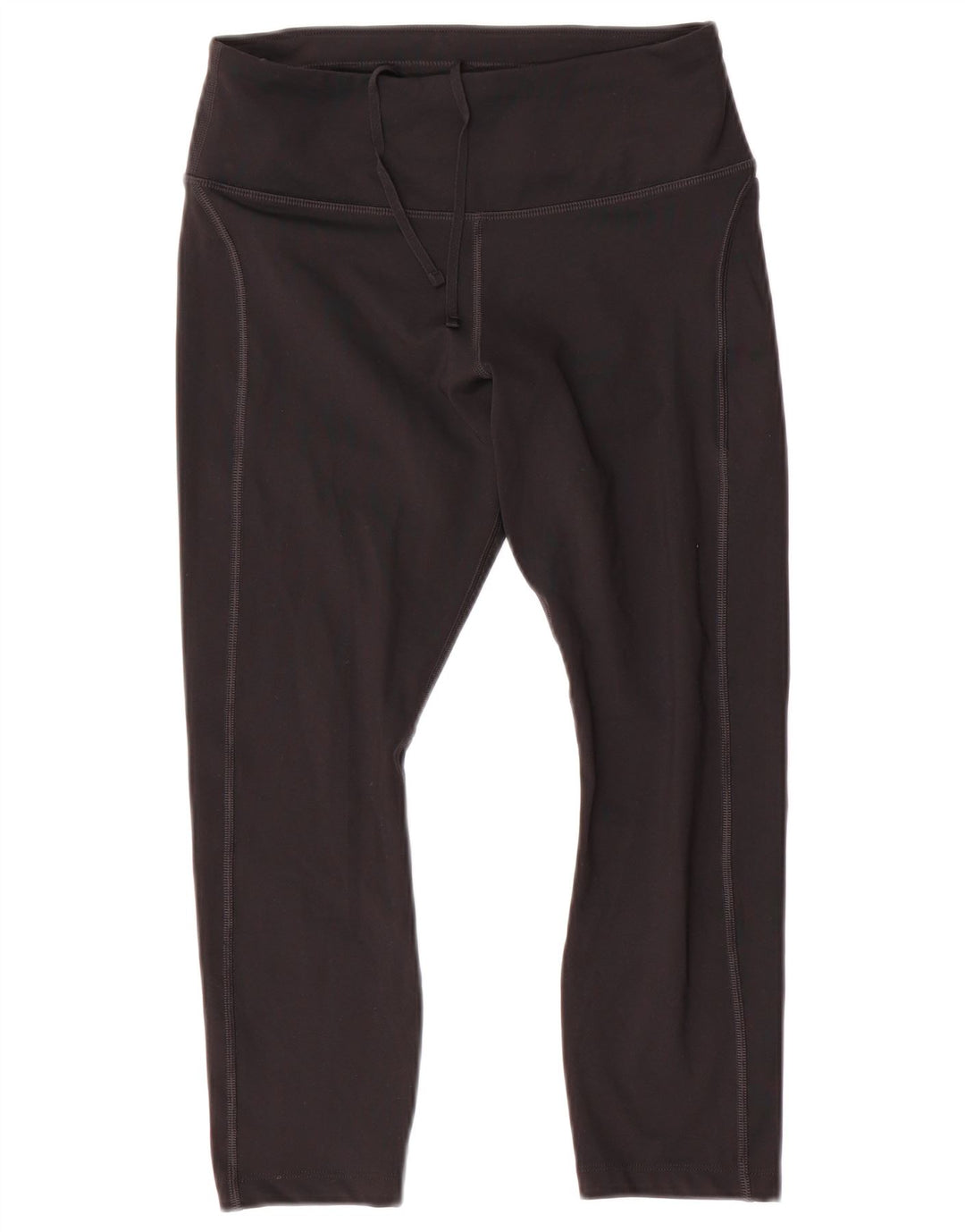 Nike Legging Capri Dri Fit pour femme UK 14 Noir moyen Polyester