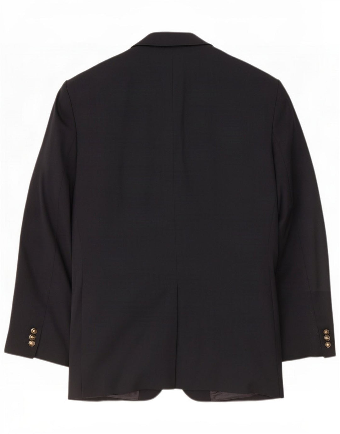 Marks & Spencer Veste blazer à 3 boutons pour homme UK 46 XL Laine vierge bleu marine