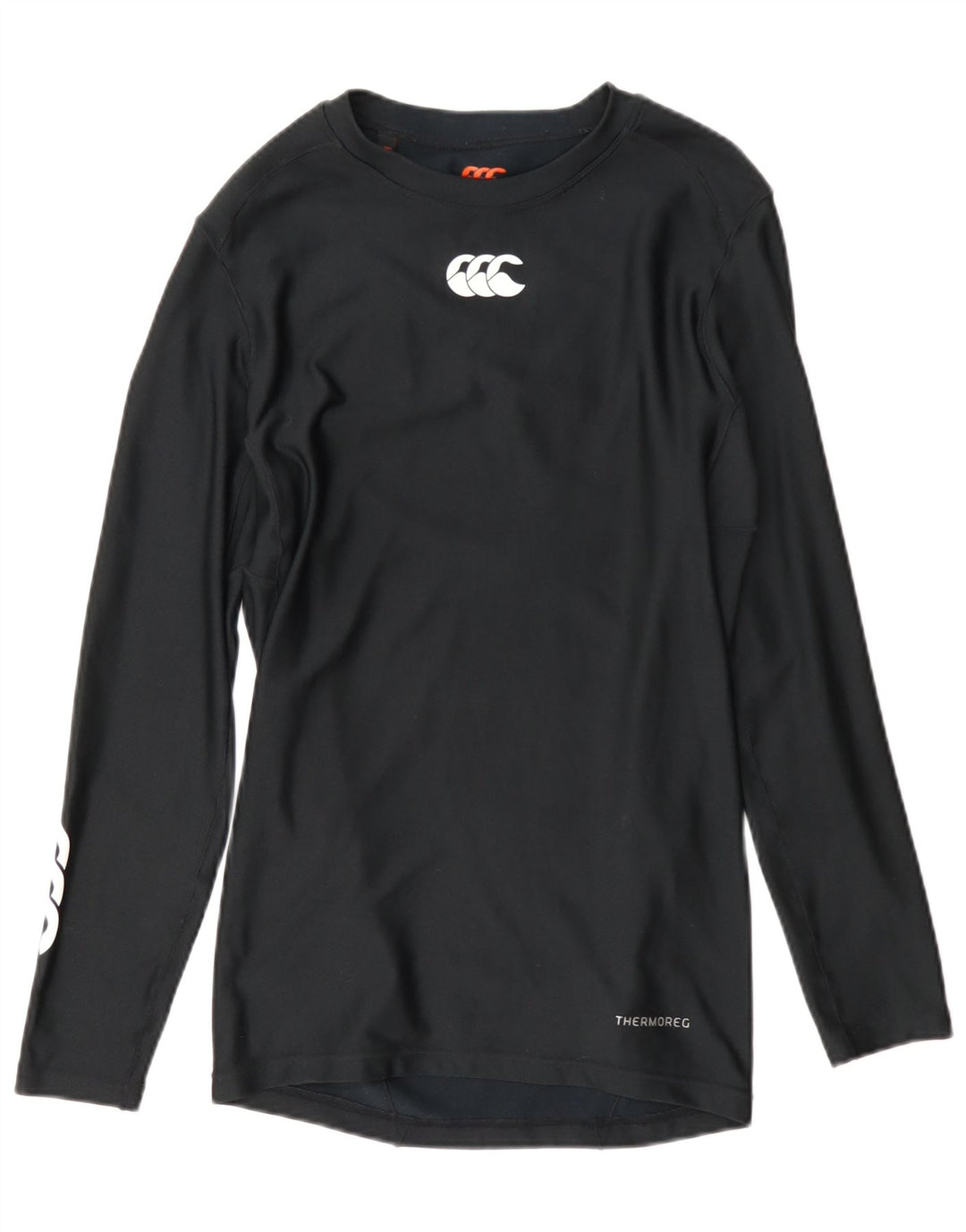Canterbury Haut Graphique Femme Manches Longues UK 18 XL Noir Polyester