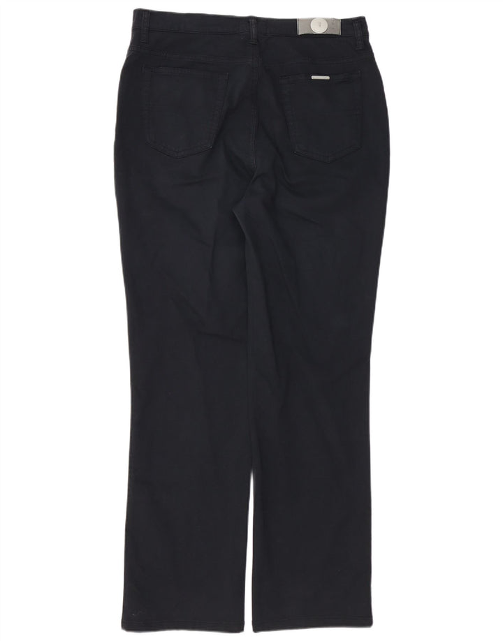 TRUSSARDI Pantalon décontracté fuselé W34 L30 Noir Coton Femme
