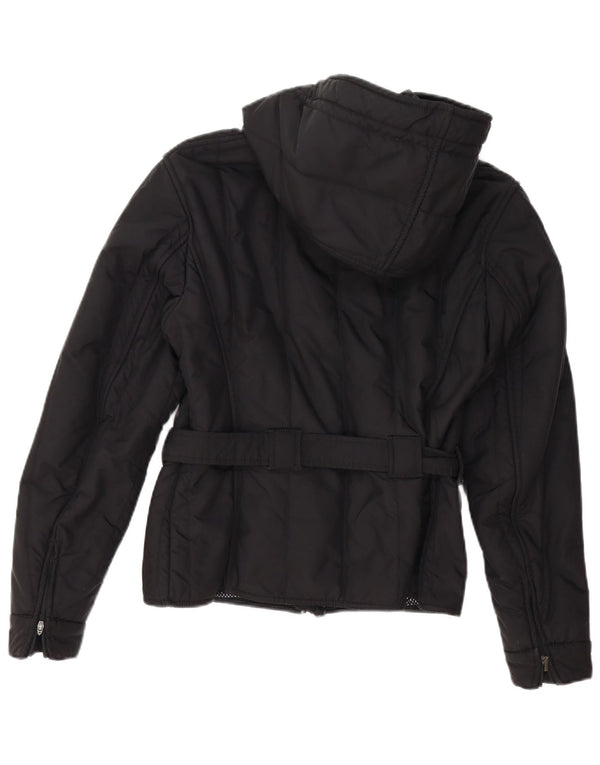Refrigiwear Veste matelassée à capuche pour femme IT 46 Large Noir Polyester