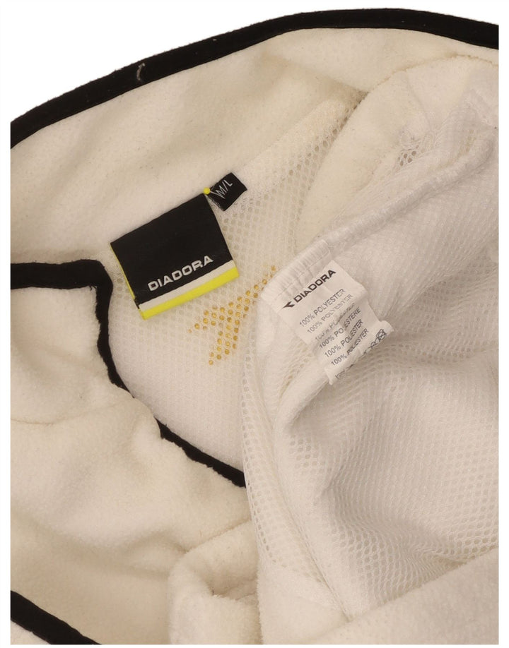 Diadora Veste Polaire Femme UK 14 Medium Blanc Polyester