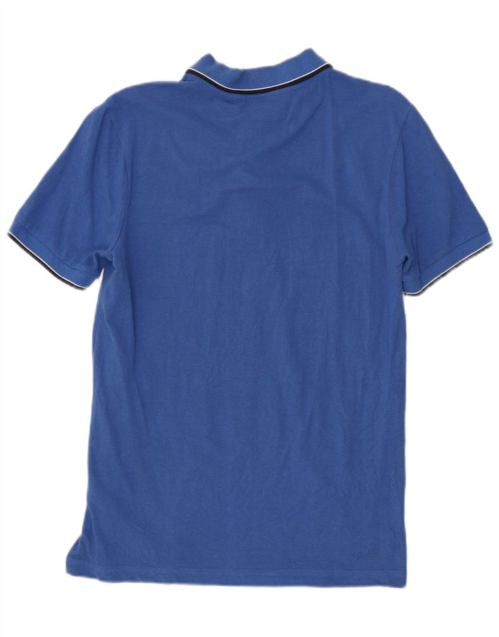 KAPPA Polo Homme Bleu Moyen Coton