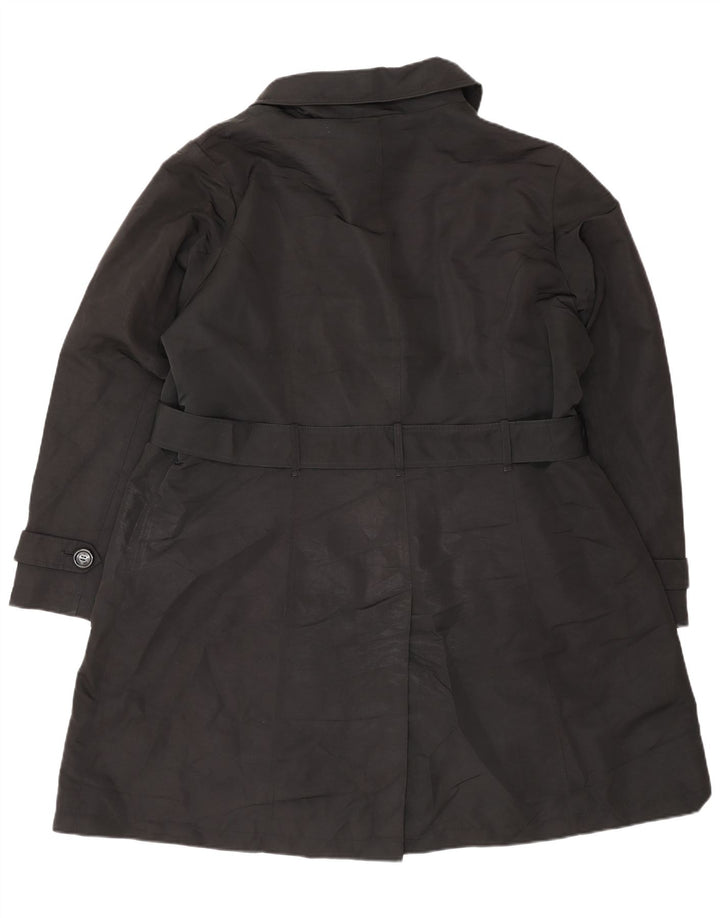 Marks & Spencer Trench-Coat Femme UK 22 3XL Noir Polyester