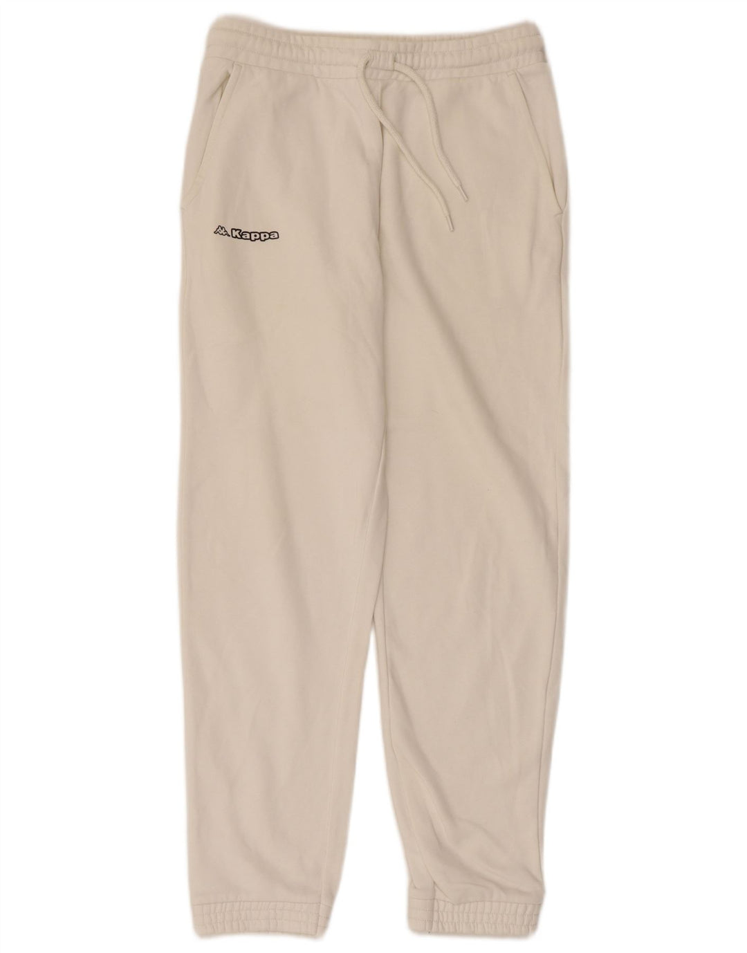 KAPPA Pantalon de Survêtement Homme Joggers Small Blanc Coton