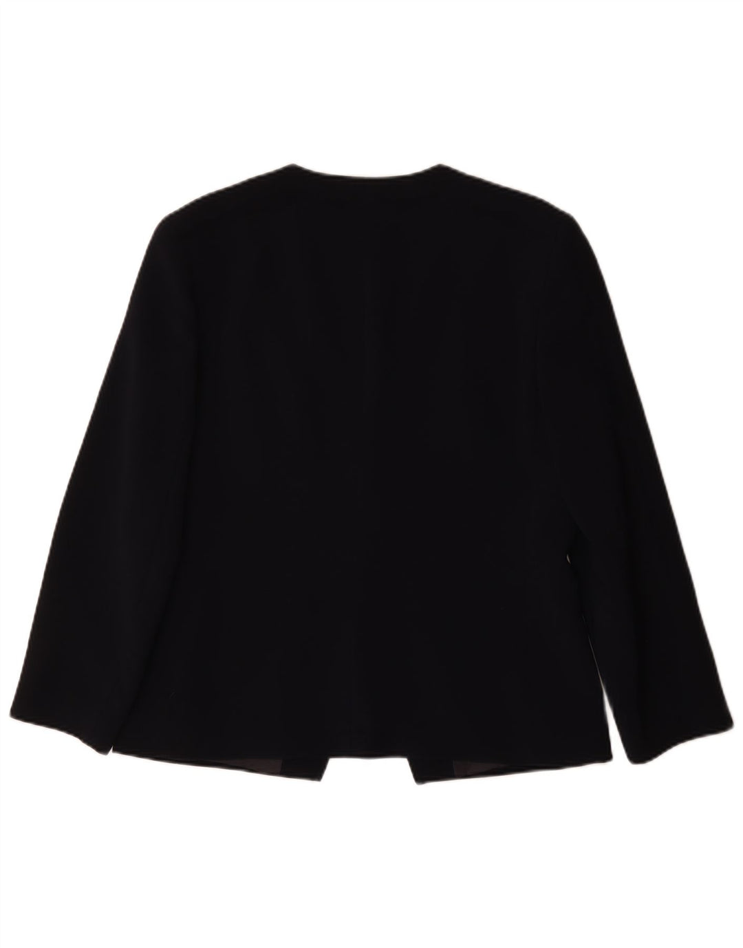 Krizia Poi Veste Blazer Femme IT 48 XL Bleu Marine Polyéthylène