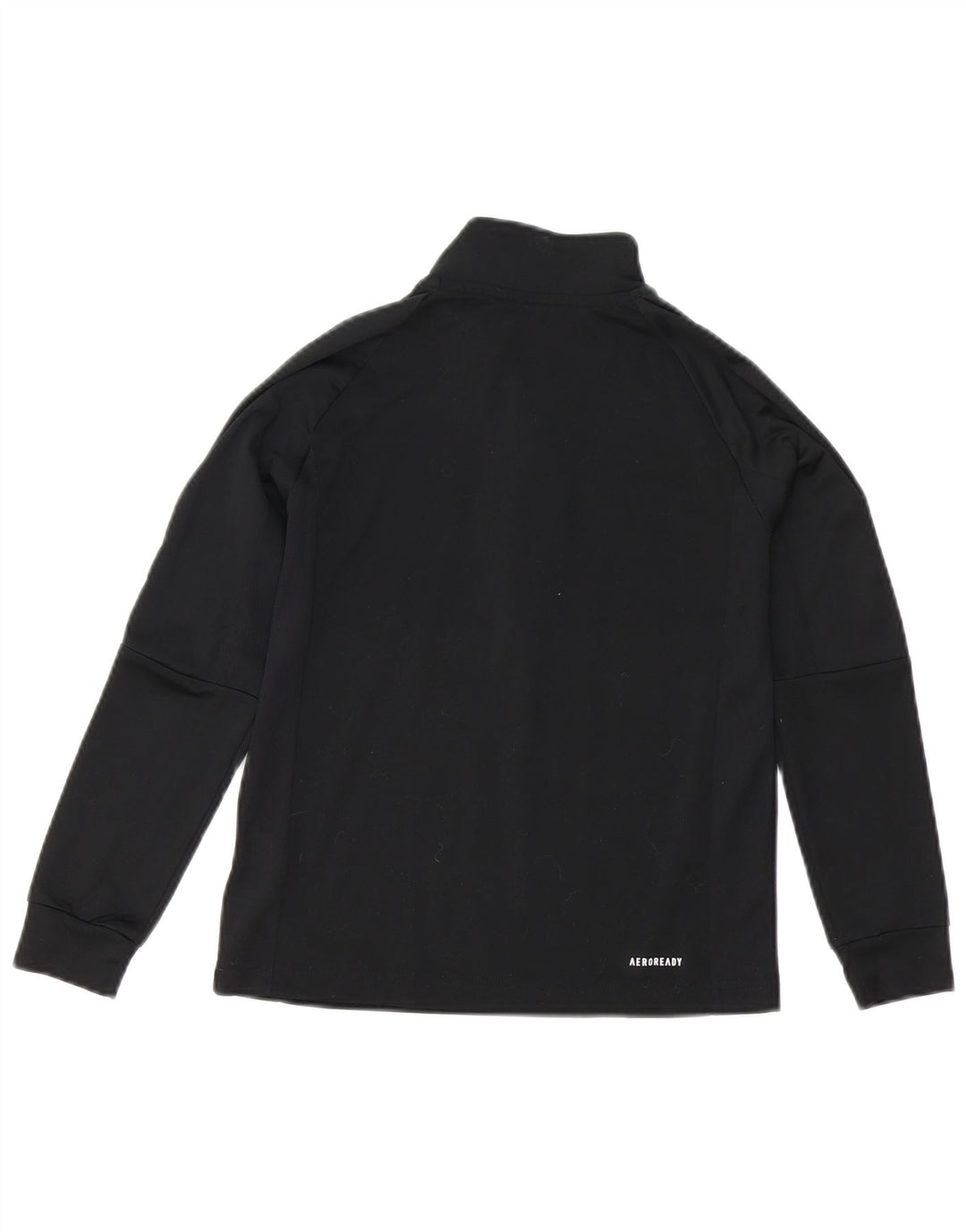 Adidas Haut de survêtement Aeroready pour garçon avec col zippé 9-10 ans Noir