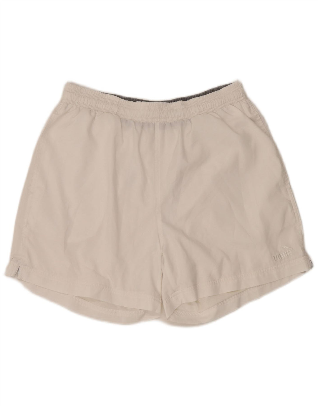 Puma Short de sport pour homme Large Blanc Polyester