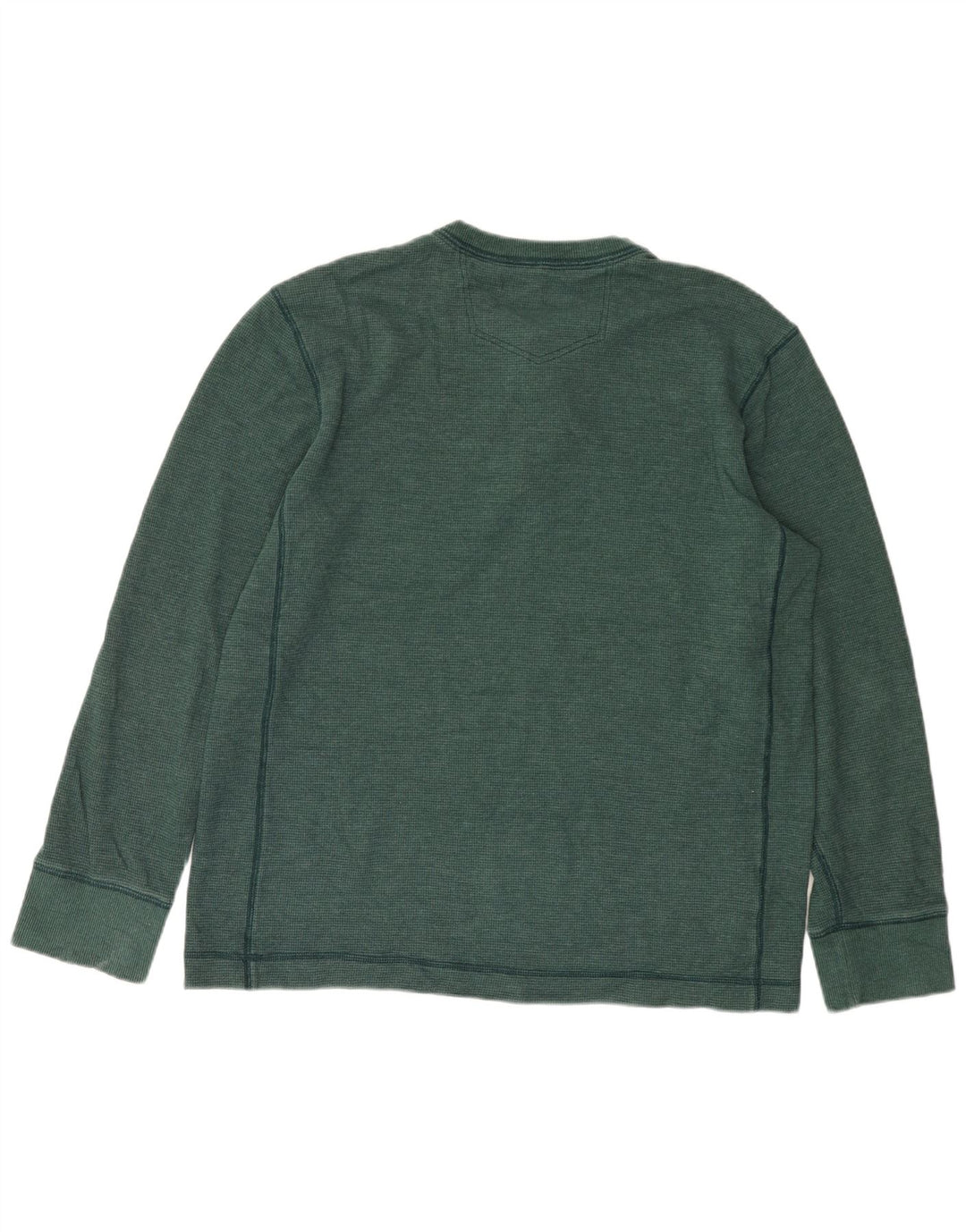 EDDIE BAUER Haut Homme Manches Longues Grand Coton Vert