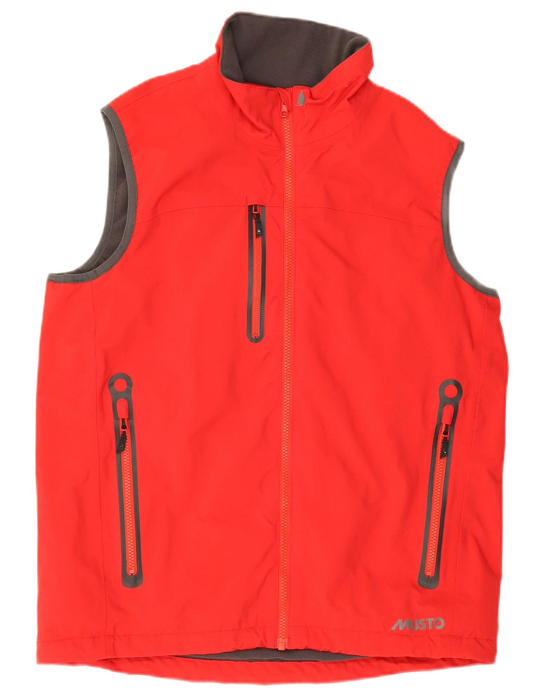 Musto Gilet Homme UK 38 Moyen Rouge Polyamide