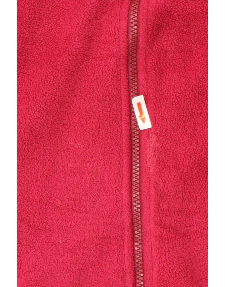 Columbia Veste Polaire Liner Femme UK 14 Rouge Moyen Polyester