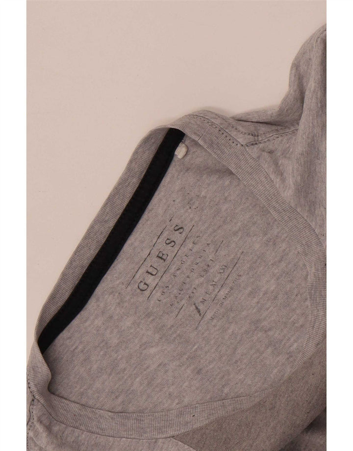 Guess T-Shirt Graphique Homme Petit Gris