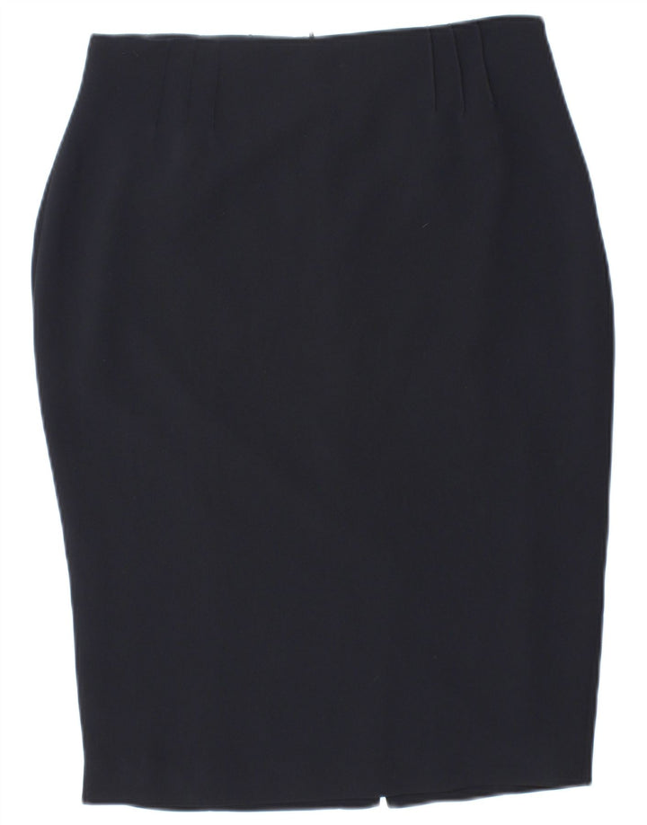 Hobbs Jupe crayon femme UK 10 Small W28 Bleu marine Polyester