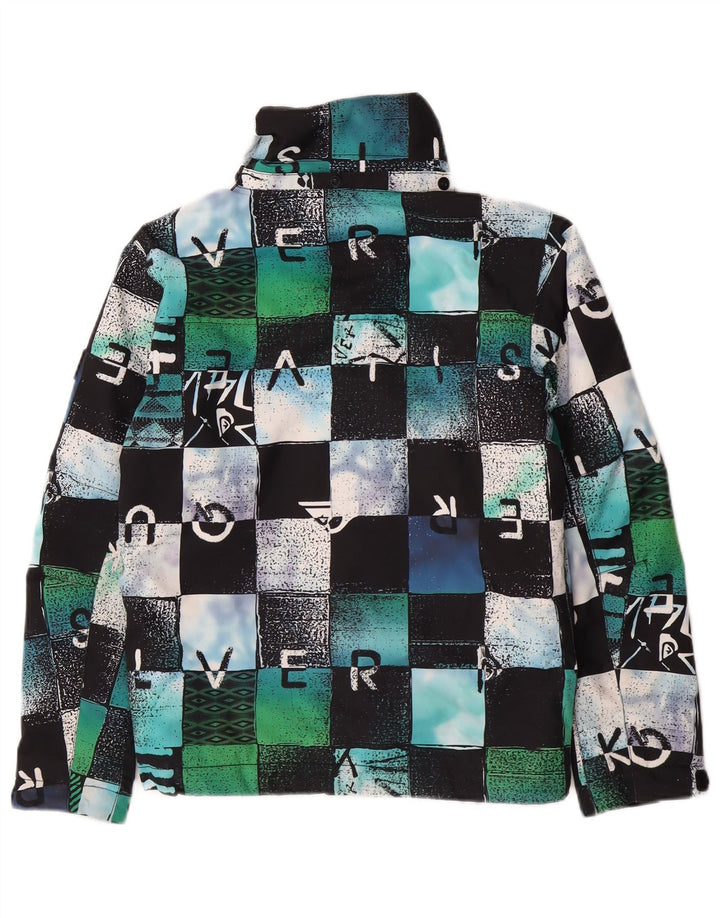 Quiksilver Veste Coupe-Vent Graphique Garçon 9-10 Ans Moyen Multicolore