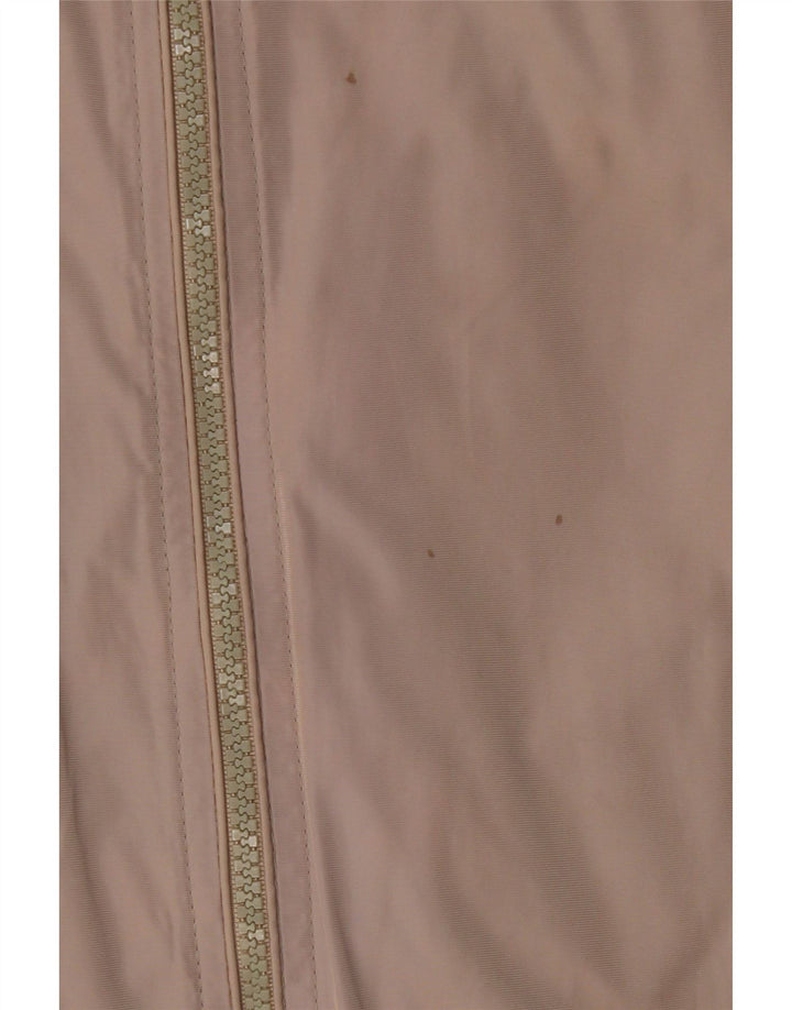 Massimo Dutti Veste Bomber Homme UK 42 XL Nylon Beige