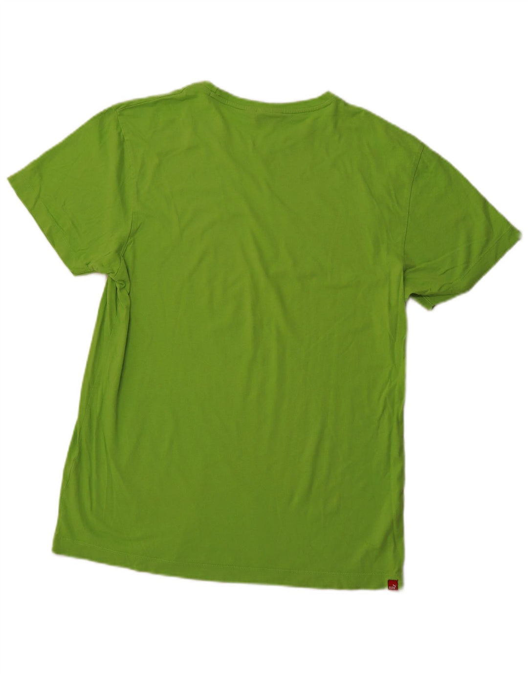 Puma T-Shirt Graphique Homme Vert Taille L