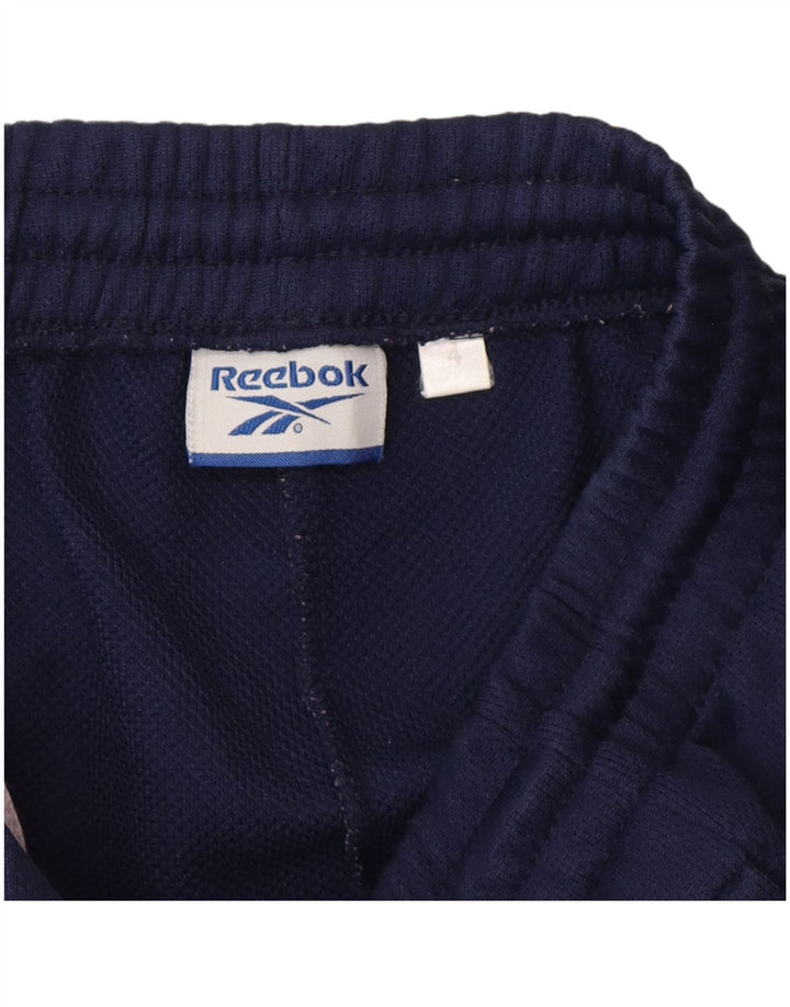 Reebok Pantalon de Survêtement Graphique Homme Large Bleu Marine Polyester